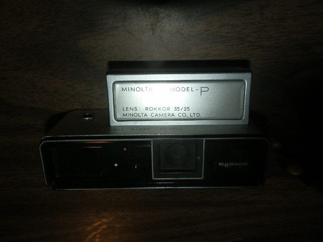 Minolta 16 Model P Subminiature Spy Camera with Strap Rokkor 35 in Other in City of Halifax