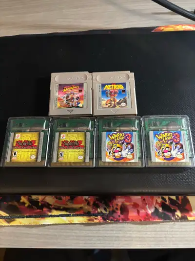 Wario 3 2x Yugioh2x Duck Tales Metroid 2