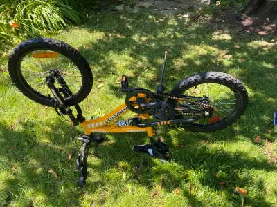 Supercycle Kids Full Suspension Mountain Bike - Yellow, View more
