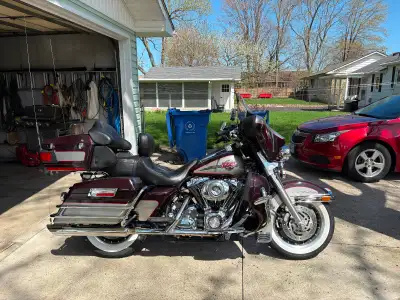 One owner stored in heated garage no accidents new tires Vance and Hines pipes