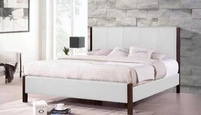 full bed frame and double bed frame. free delivery in Beds & Mattresses in Calgary - Image 2