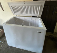 Frigidaire Chest Freezer ( moving sale, first pick up)