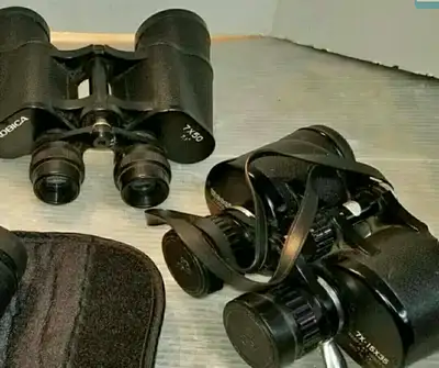 JUMELLES compactes/mod reg 25$/zoom 35$, View more