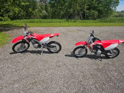 2021 Honda CRF110F $3500 o.b.o. 2020 Honda CRF125FB $4000 o.b.o Both Machines are in immaculate cond...