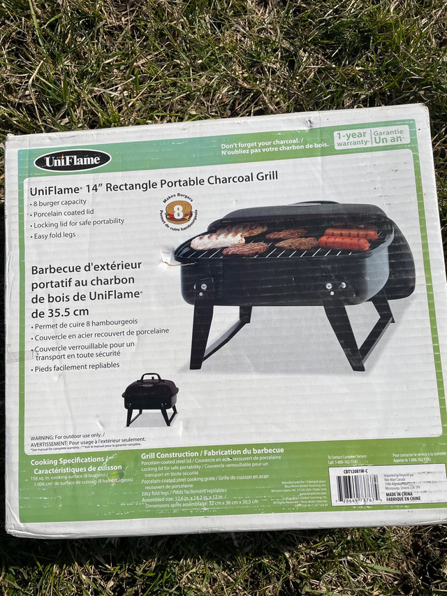 Portable Charcoal Grill $25 in BBQs & Outdoor Cooking in Cambridge