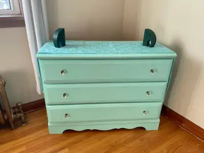 Rustic Turquoise Dresser, View more