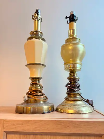 Pair of Vintage Mid Century Lamps, View more