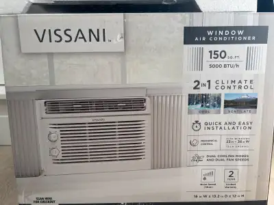 Vissani Window Air Conditioner, View more