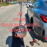 Winter Wheel Swaps at Home! Fast,Efficient,Expert Service!