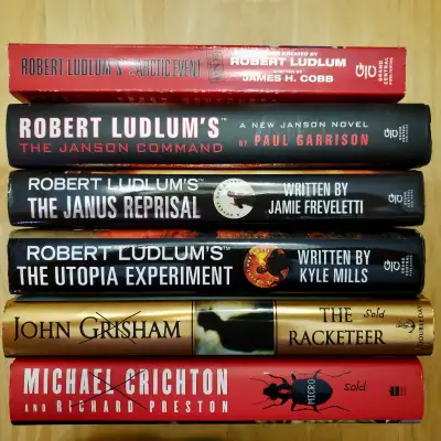 Adult Thriller Fiction Books – Only $2 Each, View more