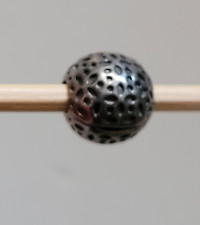 Authentic Pandora Sterling Silver ALE Ball Bead Charm