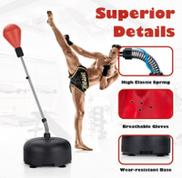 Boxing Relax Vertical Boxing Head Speed Ball/ Punching Bag 