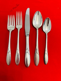 Vintage/ antique silver plated flatware setting “ Community 