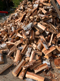 Seasoned birch firewood for sale