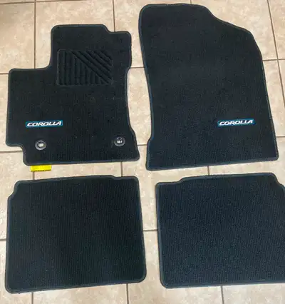 Brand New Carpet Mats For Toyota Corolla & C-HR Reduced the Price Now Only $100 each
