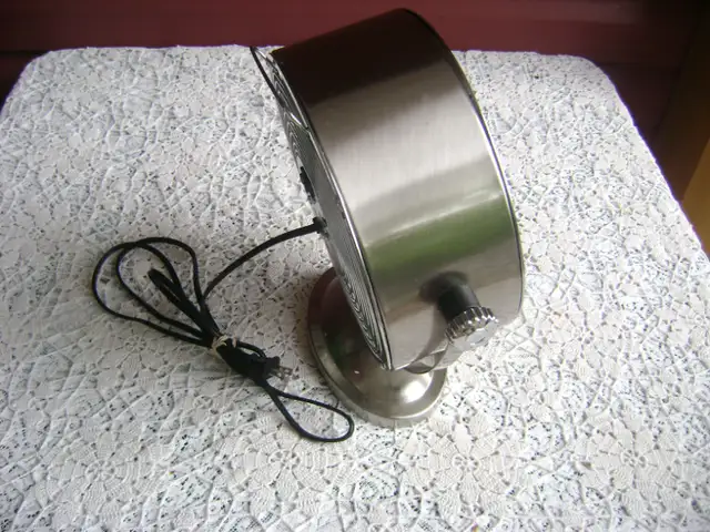 Intertek Electric Tabletop Fan --- Industrial Look in Indoor Lighting & Fans in New Glasgow - Image 4