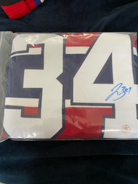 Autographed Montreal Canadiens Jake Allen jersey
