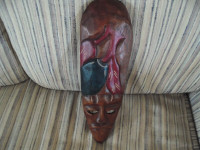Hand Carved Wooden Mask