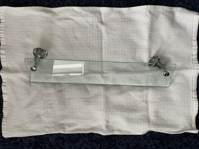 Small glass bathroom shelf - Barrhaven, View more