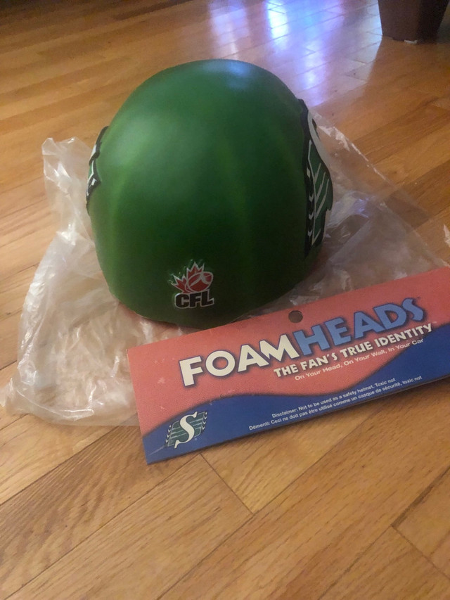 SK Roughrider Foam Melon Head in Holiday, Event & Seasonal in Saskatoon - Image 4