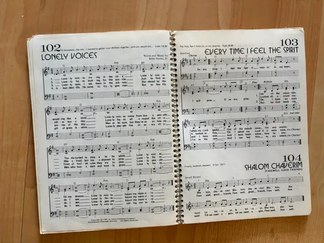 The Dove Song Book Songs of the Spirit for today's Christian $20 in Other in Mississauga / Peel Region - Image 4