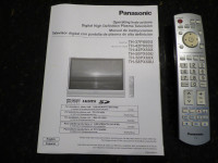 Panasonic EUR7737Z20 Remote Control  - From TH-50PX60U Plasma TV