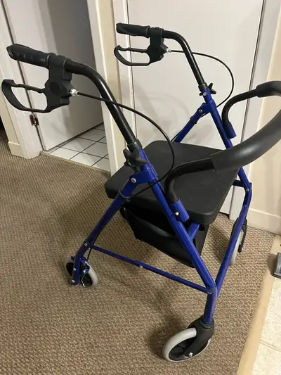 Walker with storage/seat, View more