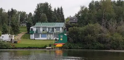 Looking for a peaceful lakefront getaway? This is a rare opportunity to own lakefront property. This...