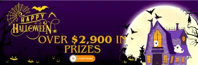 Concours Halloween, plus de 2900$cad en prix / Halloween Contest, View more