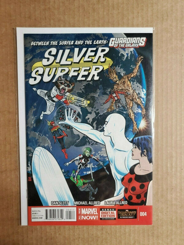 Silver Surfer #4 2014 Marvel Comic GUARDIANS OF THE GALAXY VF/NM dans Bandes dessinées  à Longueuil/Rive Sud