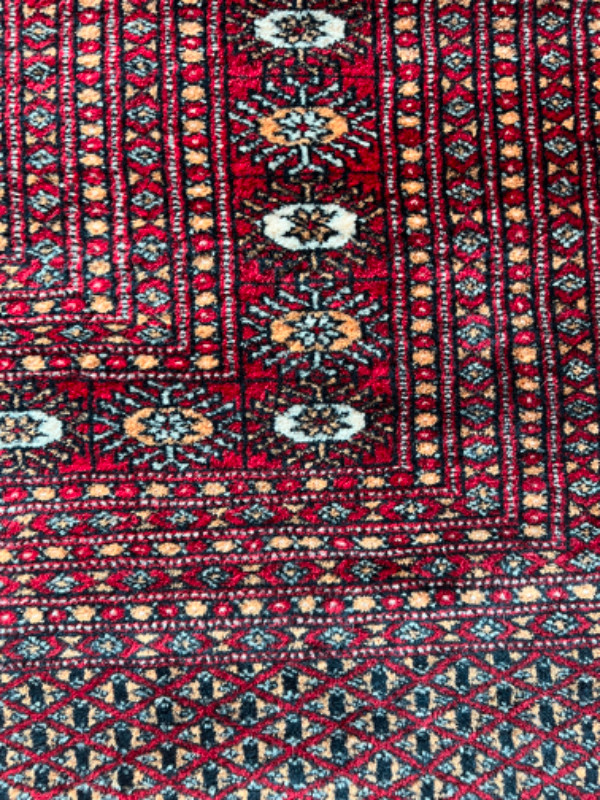 Large Bokhara Hand knotted Authentic Rug in Rugs, Carpets & Runners in City of Toronto - Image 3