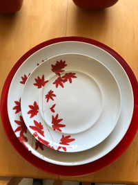 Mikasa pure red thanksgiving autumn china