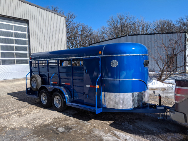 16 foot livestock trailer in Cargo & Utility Trailers in Winnipeg - Image 2