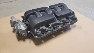 LS7 Ported and shaved MSD intake. The intake and OEM silver blade throttle body have ported by Tony...