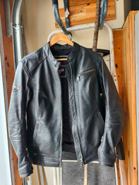 Victory motorcycle Leather jacket - Women Sz Med