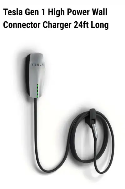 I have a Tesla Gen 1 wall charger. It has a NEMA 1450 plug attached for easy installation. Key Speci...
