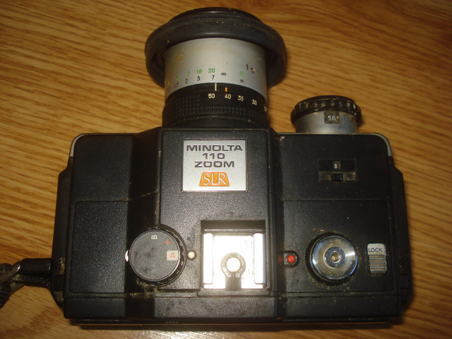 Vintage 1970s Minolta 110 Film Zoom SLR Subminiature Camera in Cameras & Camcorders in Kitchener / Waterloo - Image 4