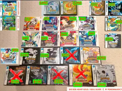 Pokemon Games Authentic Complete w/Case⎮ Nintendo 3DS DS ~, View more