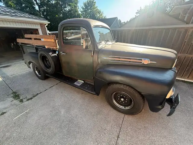 1952 Ford F-3 Pickup - Original drive train-New frame off Resto ...