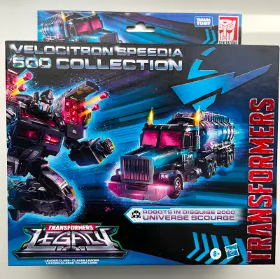 Transformers Legacy Universe Sourge Velocitron Spedia 500, View more