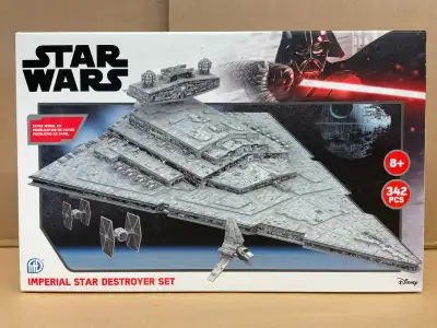 Star Wars 4D Cityscape Imperial Star Destroyer Multi Pack Set 4D Model Kit Set is new and sealed see...