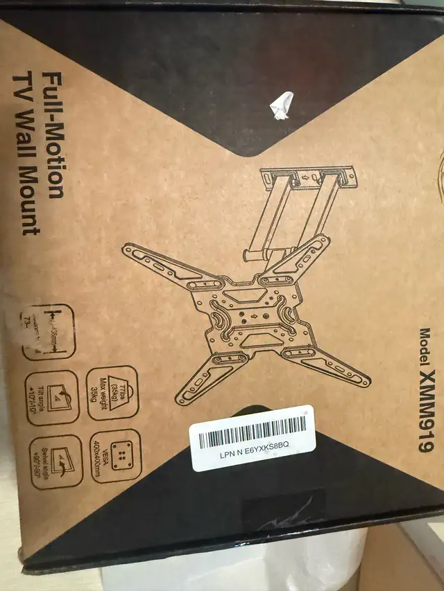 Mount-It! Full-Motion TV Wall Mount XMM919
