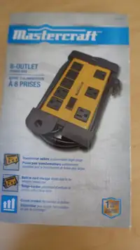 8 OUTLET POWER BAR