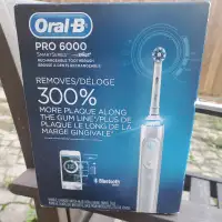 OralB Pro 6000 Electric Toothbrush New Unopened Reduced
