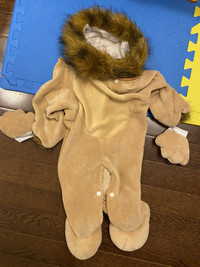 Lion costume 12-24 months