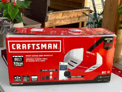 New Smart garage door opener kit with camera included, View more