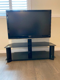 42” Samsung TV with stand