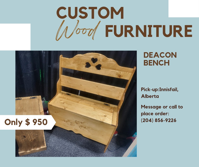 Custom Wood Furniture  in Multi-item in Red Deer - Image 4