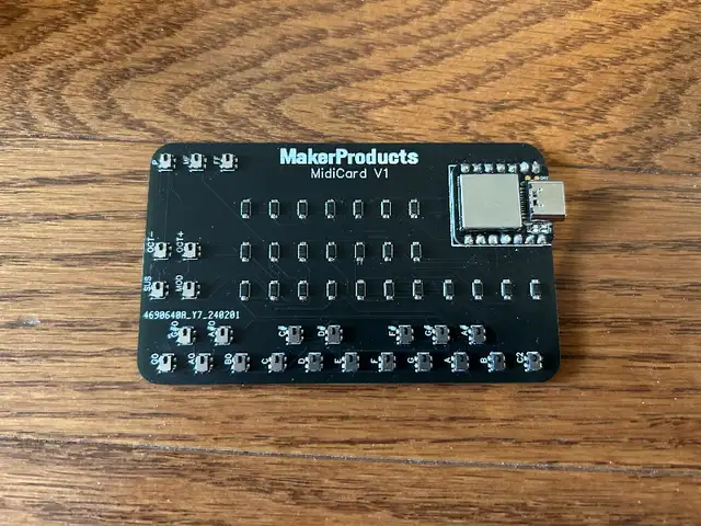 Credit card size midi controller in Pro Audio & Recording Equipment in City of Toronto - Image 2