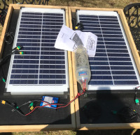 Colman Solar Panels for RV battery charging 